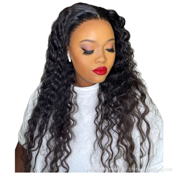 Yeswigs Raw Brazilian Virgin Human Hair Hd Full Loose Deep Lace Front Wig Vendor 13X4 Lace Frontal Closure Wig For Black Women
